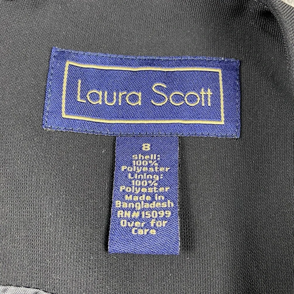 Laura Scott Basic Black Dress Women's Size 8‎ Sleeveless